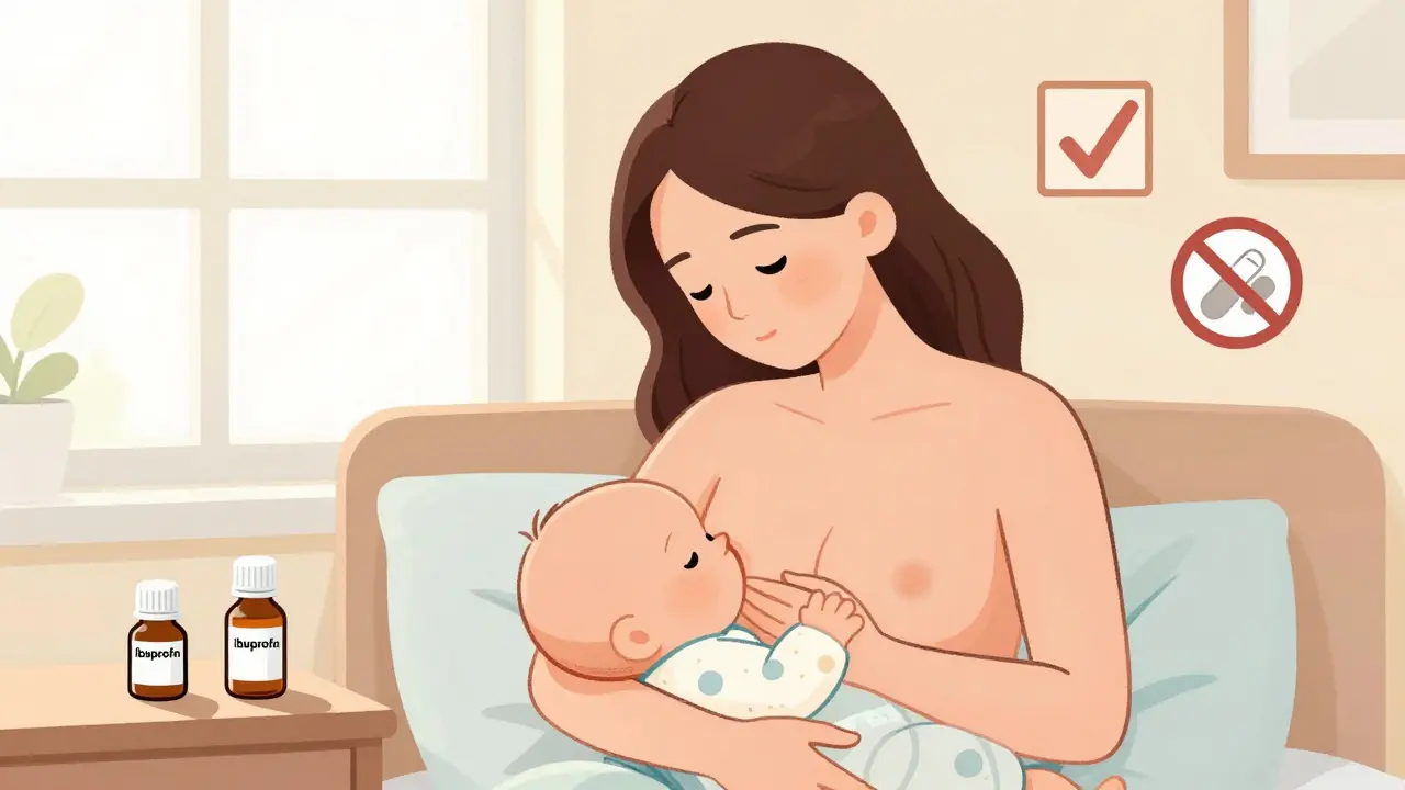 How to Manage Postpartum Pain Medications While Breastfeeding Safely