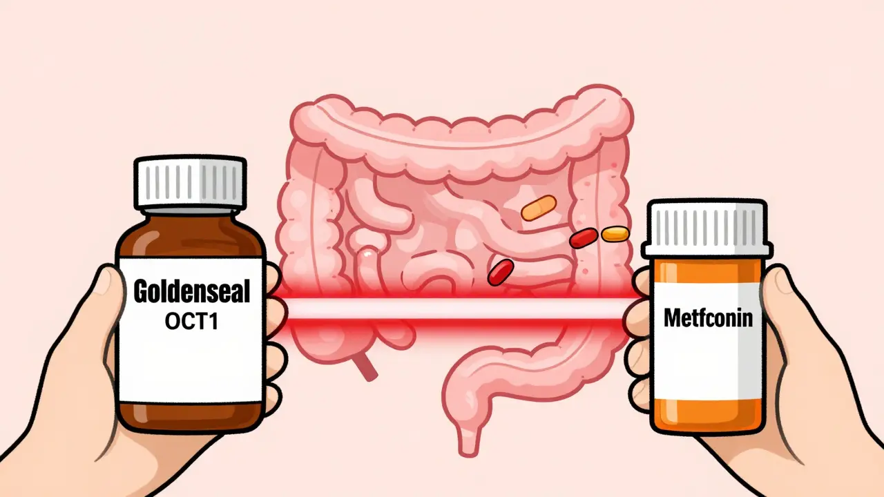Goldenseal and Metformin Interaction Risks for Blood Sugar Control