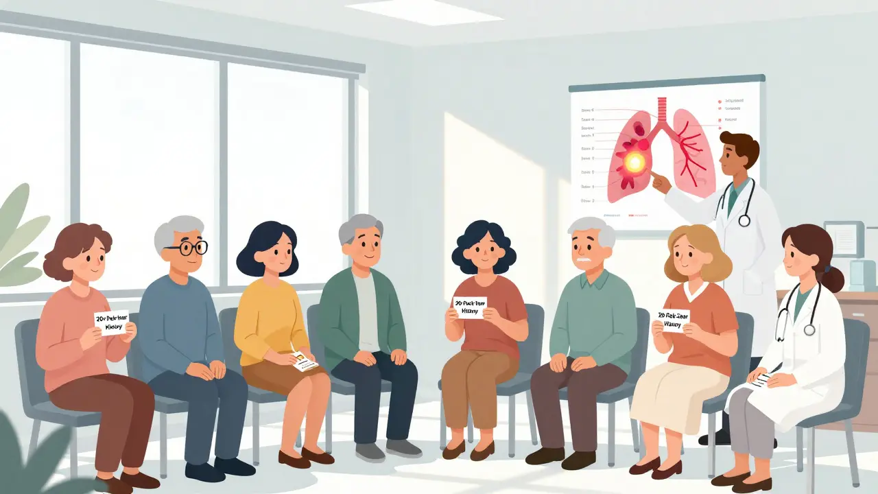 Lung Cancer Screening for Smokers and Latest Advances in Targeted Therapy