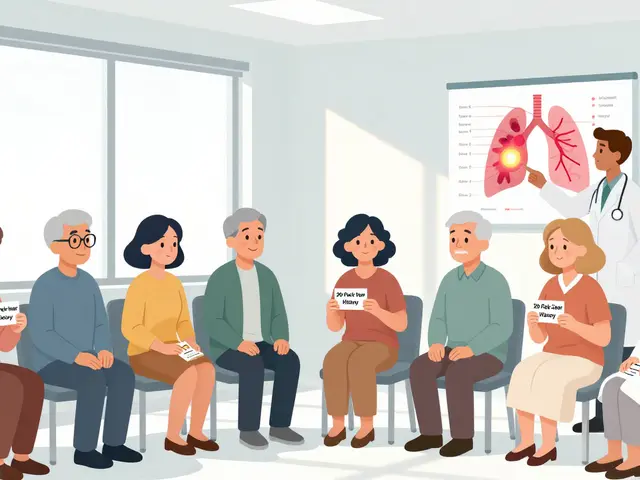 Lung Cancer Screening for Smokers and Latest Advances in Targeted Therapy