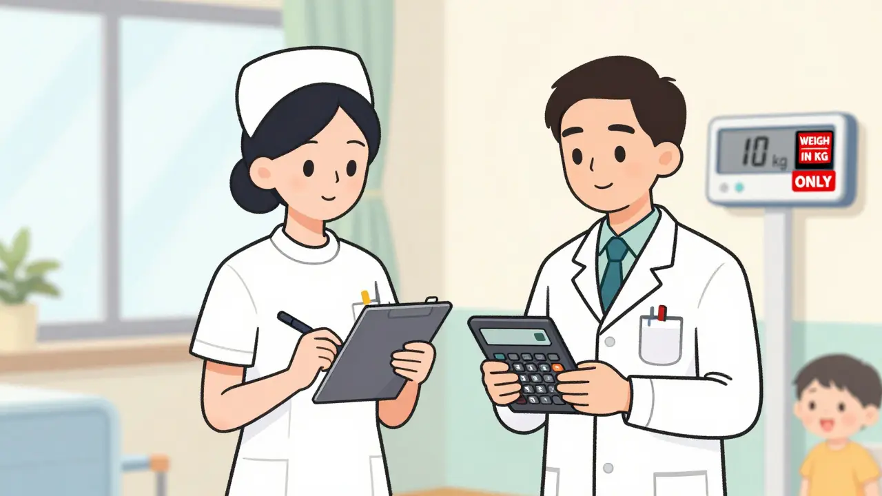 Pediatric Dosing: Weight-Based Calculations and Double-Checks for Medication Safety